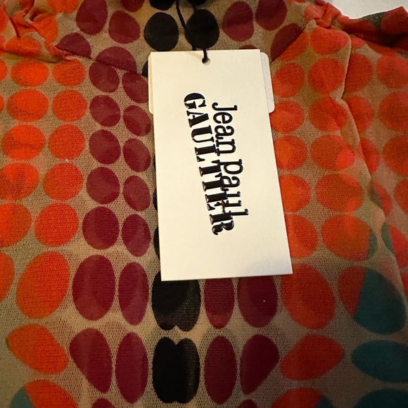 Jean Paul Gaultier Orange Dots Turtleneck - Picture 7 of 12